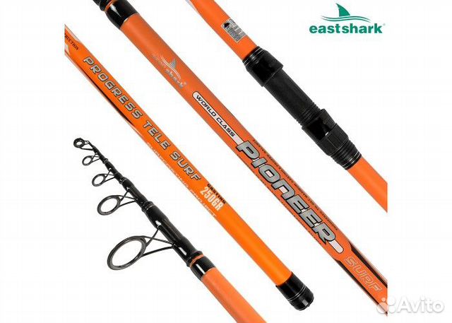 Спиннинг морской tele surf Pioneer 100-250г 4,8м