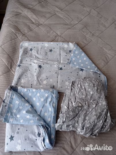 Детское постельное бельё, плед, одеяло