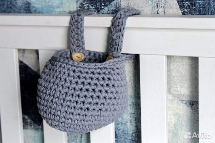 Органайзер для кроватки, корзинка