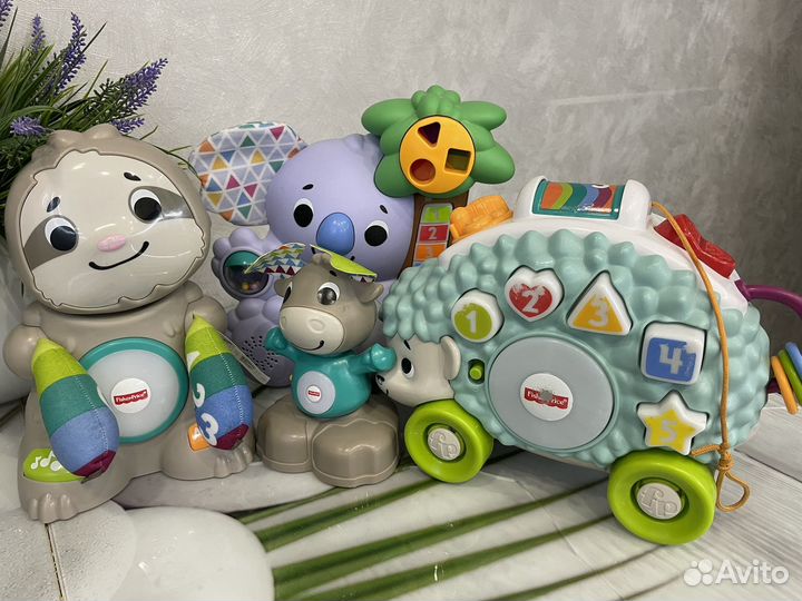 Интерактивные игрушки линкималс fisher price