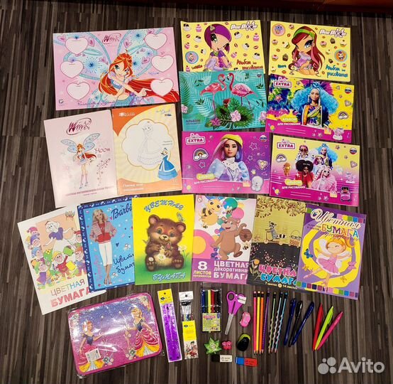 Канцелярский набор для девочек