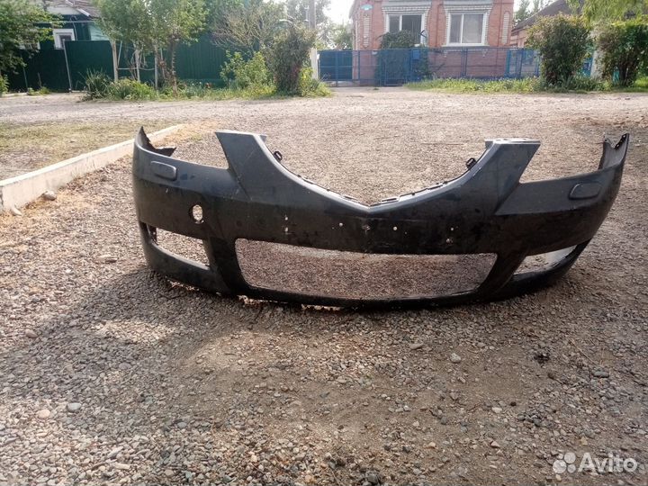 Бампер передний mazda 3