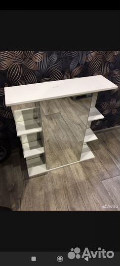 Тумба с раковиной для ванной и шкафчик