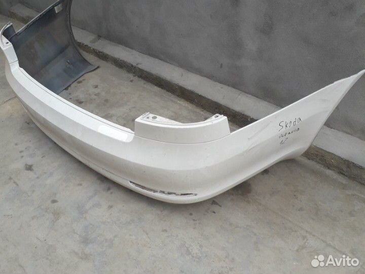 Бампер задний оригинал Skoda Octavia A5