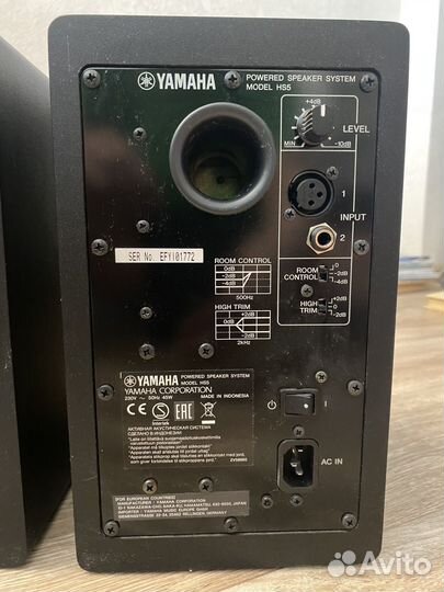 Студийные мониторы yamaha hs5