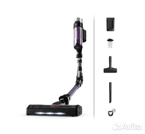 Пылесос Tefal TY2039WO фиолетовый, черный