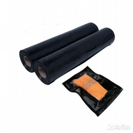 Вакуумные рулоны чёрные