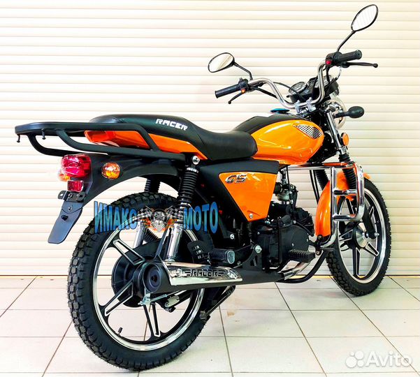 Мопед Racer RC50 Alpha + цпг 125 см3, оранж