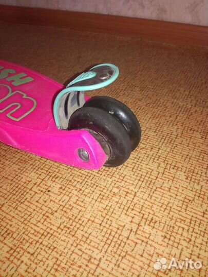 Самокат детский трехколесный светящиеся колеса