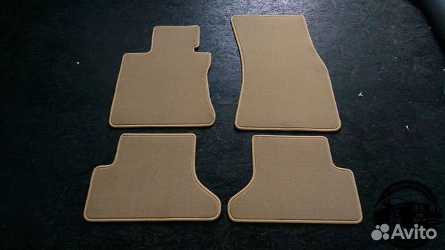 Автоковрики для BMW 6 серии e63, бежевые