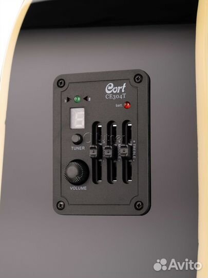 Электроакустическая гитара Cort AD880CE-BK