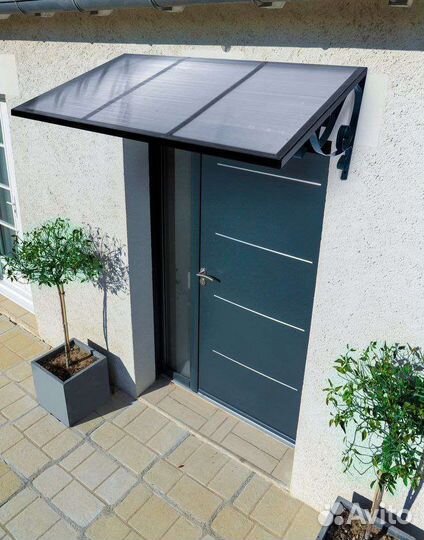 Металлический козырек