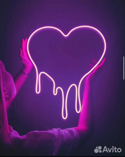 Неоновая вывеска от производителя