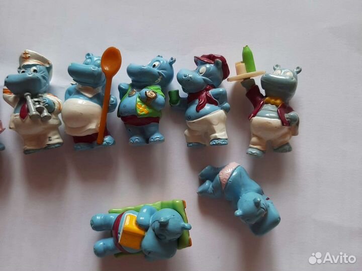Коллекционные фигурки Бегемотики