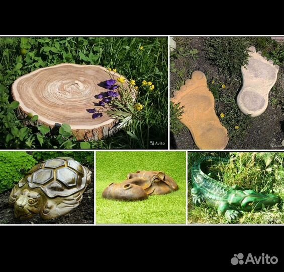 Фигуры садовые из бетона