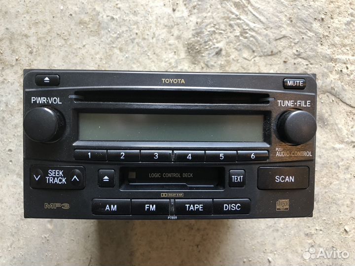 Магнитола Тойота