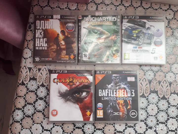 Диски для ps3