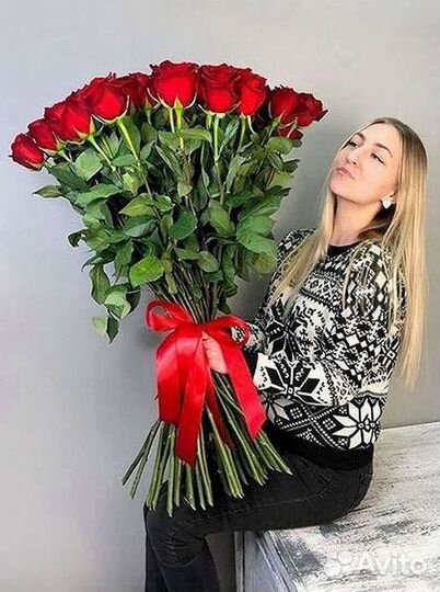 Высокие Высокие розы Гигантские розы Букеты Достав