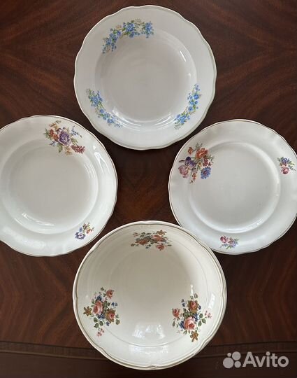 Старые тарелки СССР