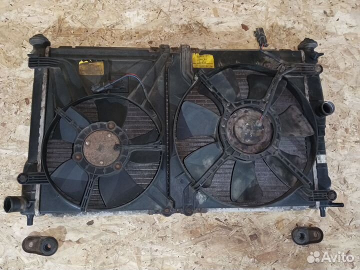 Радиатор с вентиляторами chevrolet lanos (ланос)