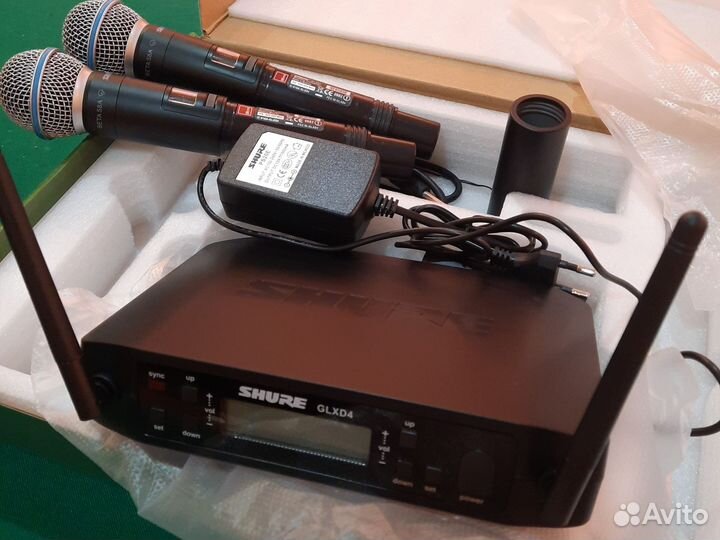 Микрофоны Shure Beta-58 2ш Mex New Pro Вокал Радио