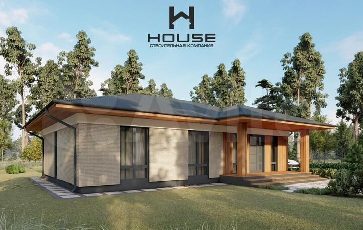 Дом 102 м² на участке 8 сот.