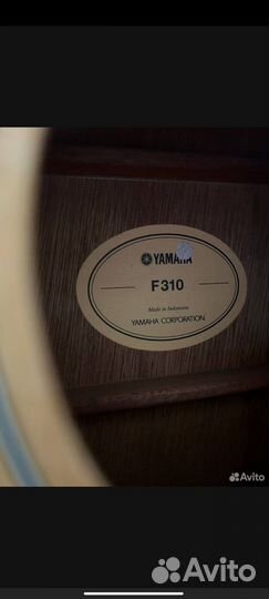 Гитара yamaha f310