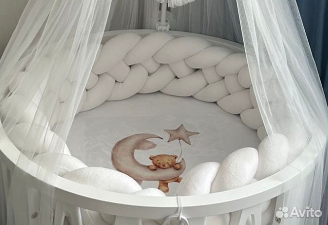 Матрас детский круглый