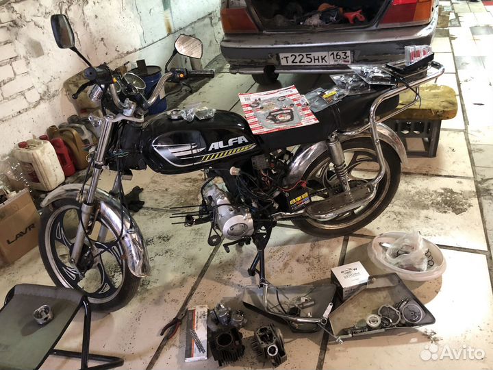 Мопед альфа 110кубов