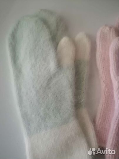 Рукавички пуховые