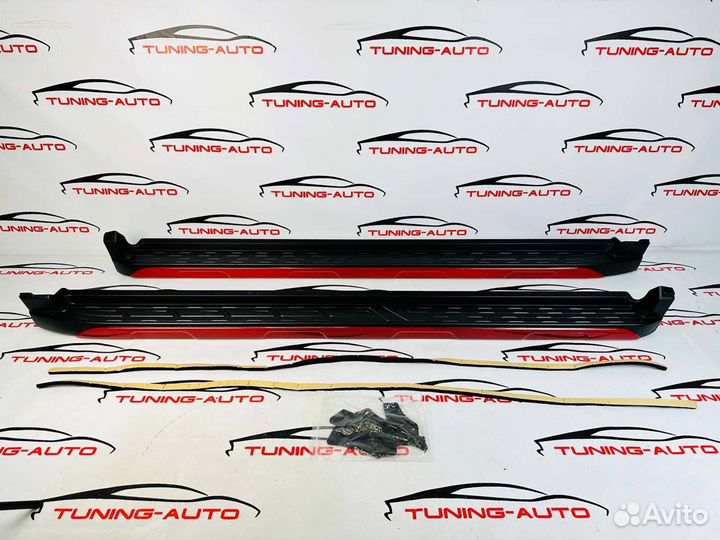 Подножки Nissan X-Trail 32 Стиль Nismo I7489