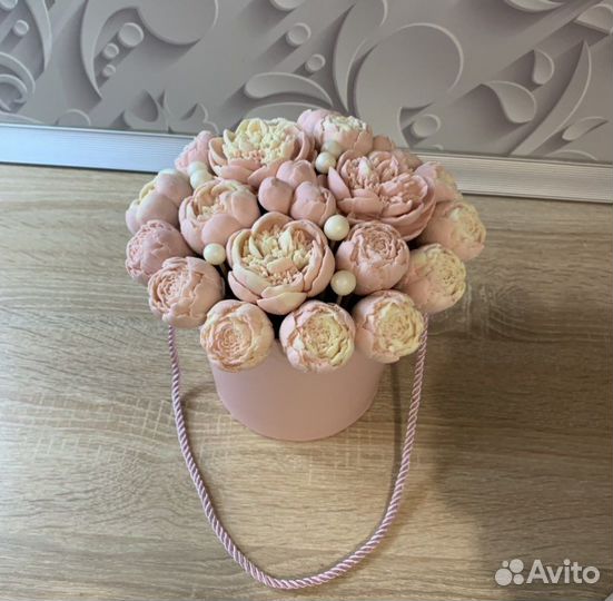 Шоколадные пионы