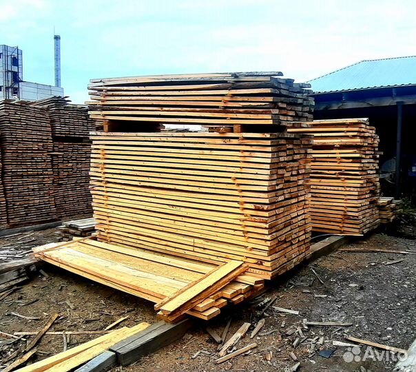 Пиломатериал из сосны, ели, пихты, кедра