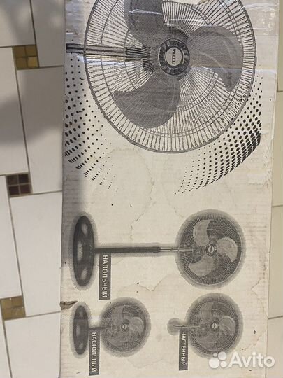 Вентилятор напольный новый