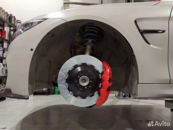 Тюнинг тормоза Mitsubishi ASX 1 Brembo M6 перед