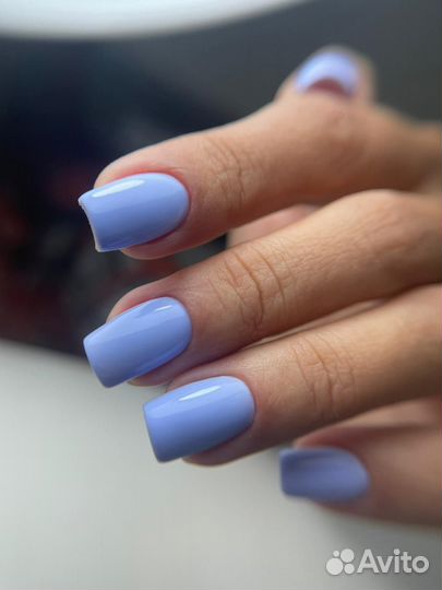 Комбинированный маникюр, маникюр Luxio