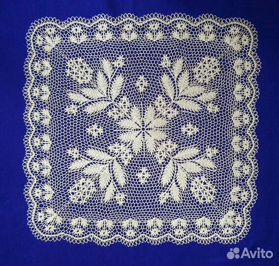 Скатерть льняная новая, ручная работа