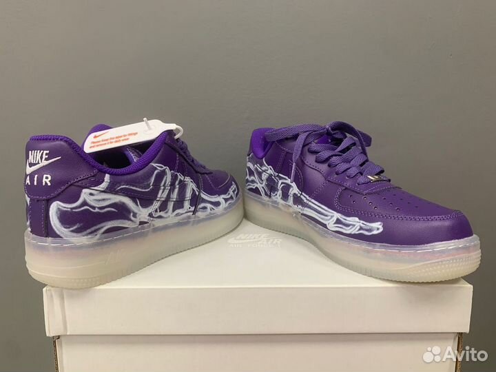 Кроссовки Nike Air force 1 purple violet