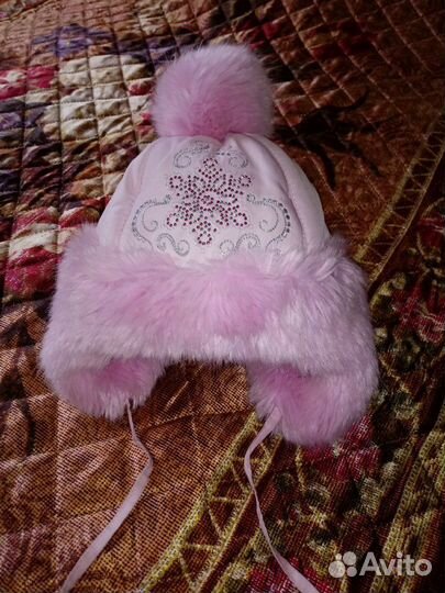 Шапка зимняя для девочки