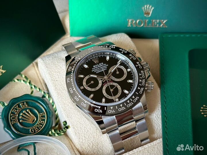 Часы Rolex Daytona чёрные