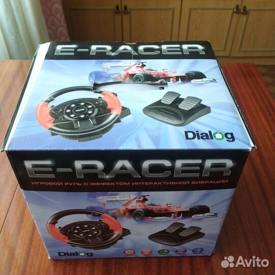 Игровой руль Dialog E-racer