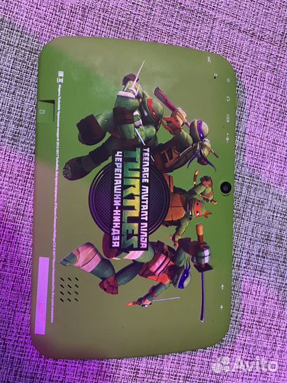 Планшет для детей turbokids черепашки