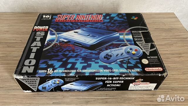 Super Nintendo (snes) 16 bit 1992 + 2 картриджа купить в Москве ...