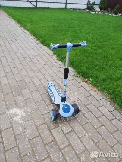 Самокат детский трехколесный бу