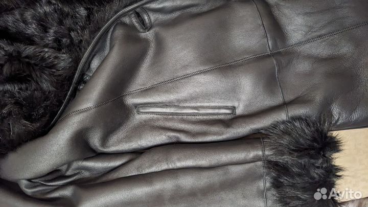 Дубленка натуральная женская 46 48