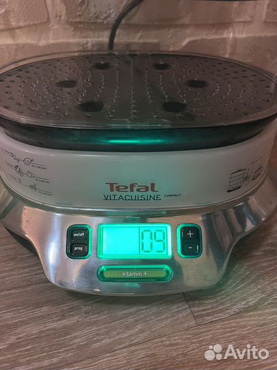 Пароварка tefal бу