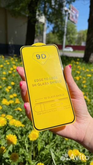 Защитное стекло 9D на все модели Apple iPhone