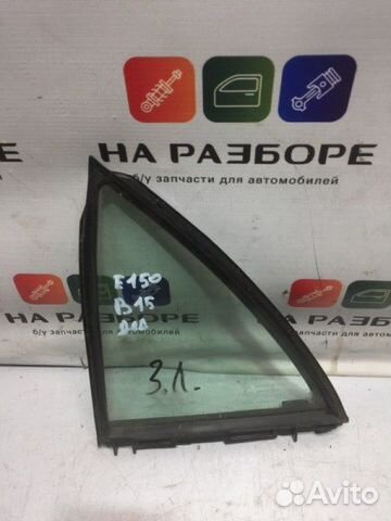 Форточка двери задняя левая Toyota Corolla E150