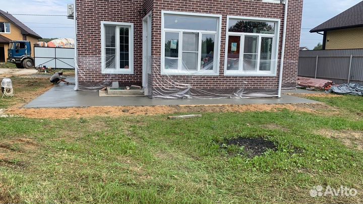 Отмостка вокруг дома