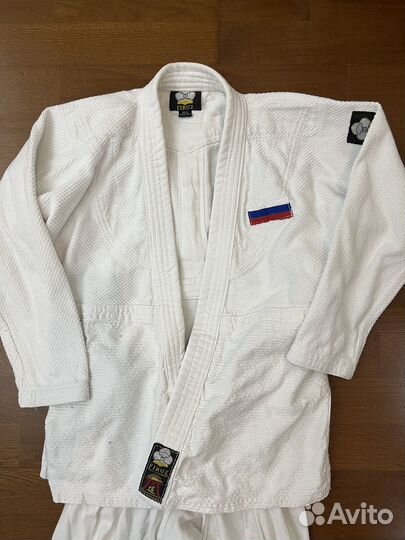 Кимоно для дзюдо firuz размер 145, без пояса